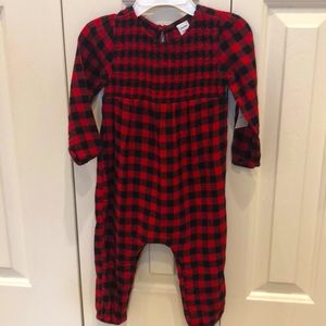Old Navy black/red one piece